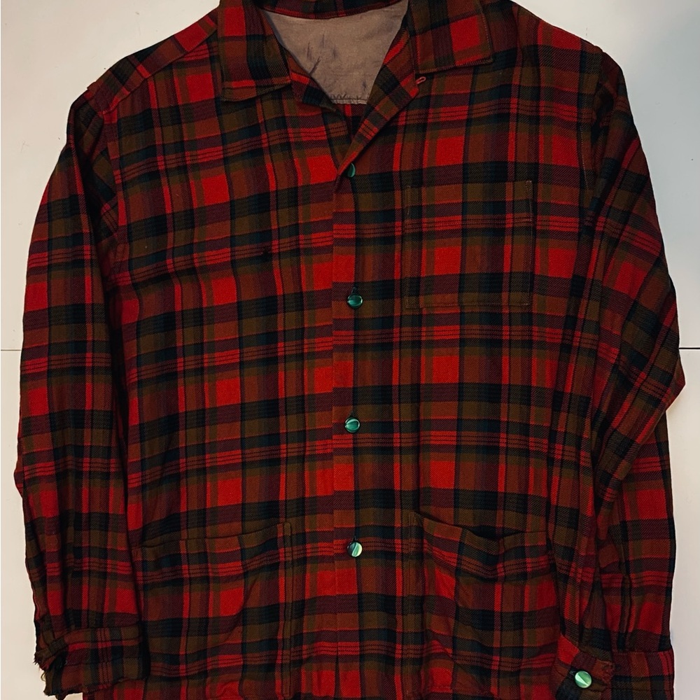 Vintage 3 Pocket Workwear Chore Coat